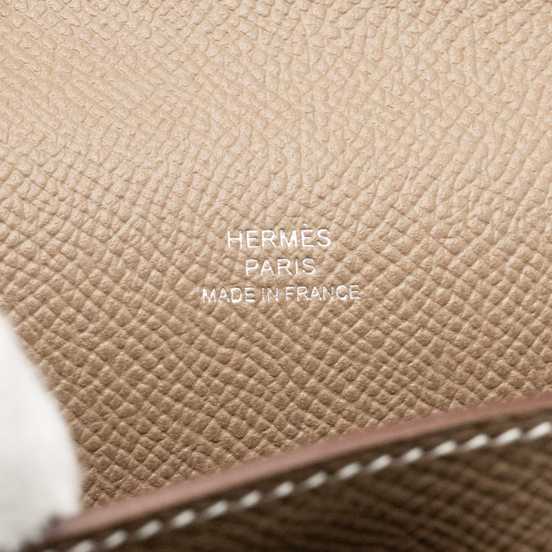 Hermes Hermesnap epsom Etoupe SHW stamp W