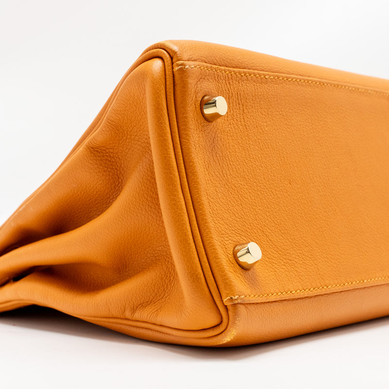Hermes Kelly 28 Evecolor Apricot GHW Stamp D