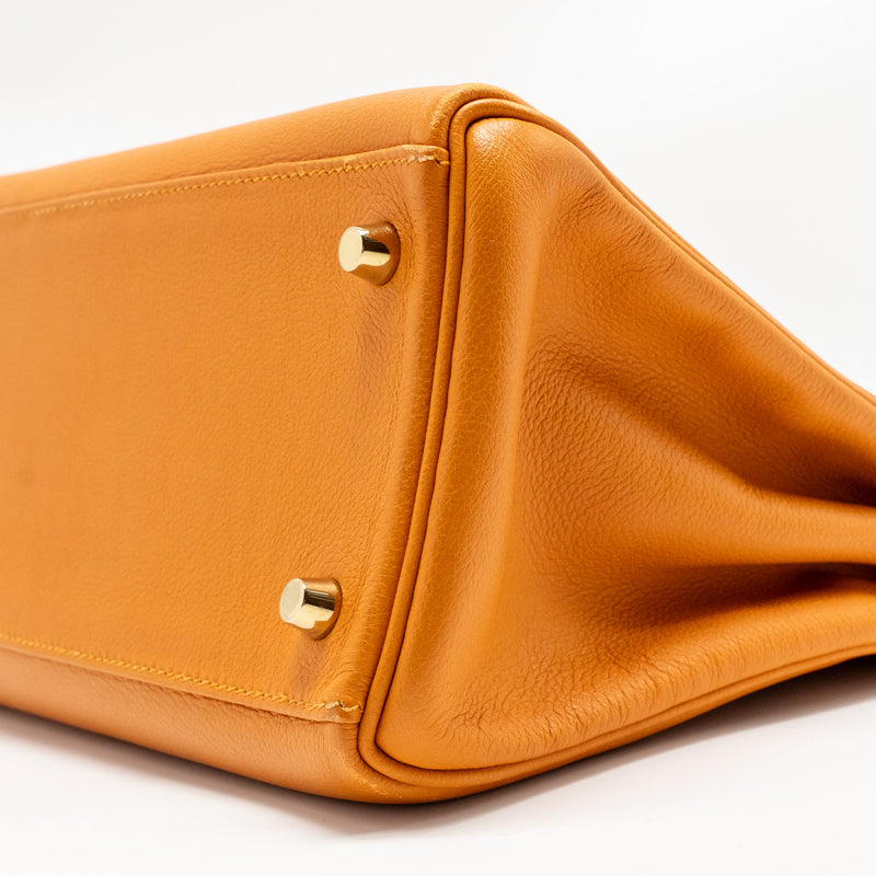 Hermes Kelly 28 Evecolor Apricot GHW Stamp D