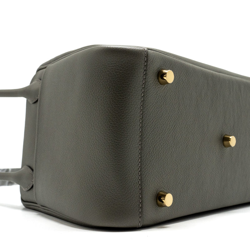 Hermes Lindy 26 Evercolor Gris Meyer GHW Stamp B