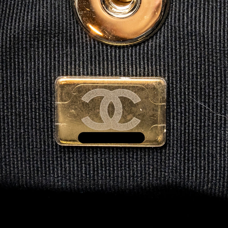Chanel Large Duma Backpack Calfskin Black LGHW (microchip)
