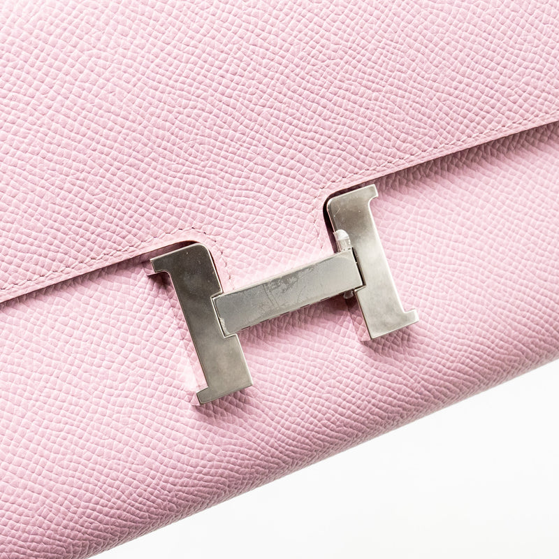 Hermes Constance to Go Epsom MAUVE SYLVESTRE SHW Stamp U