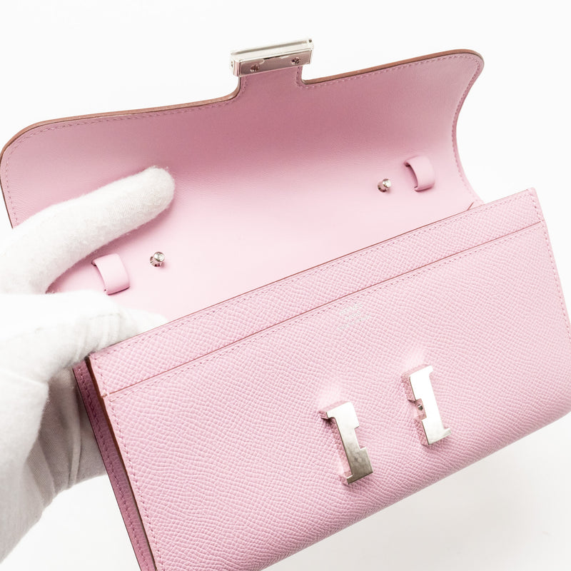 Hermes Constance to Go Epsom MAUVE SYLVESTRE SHW Stamp U