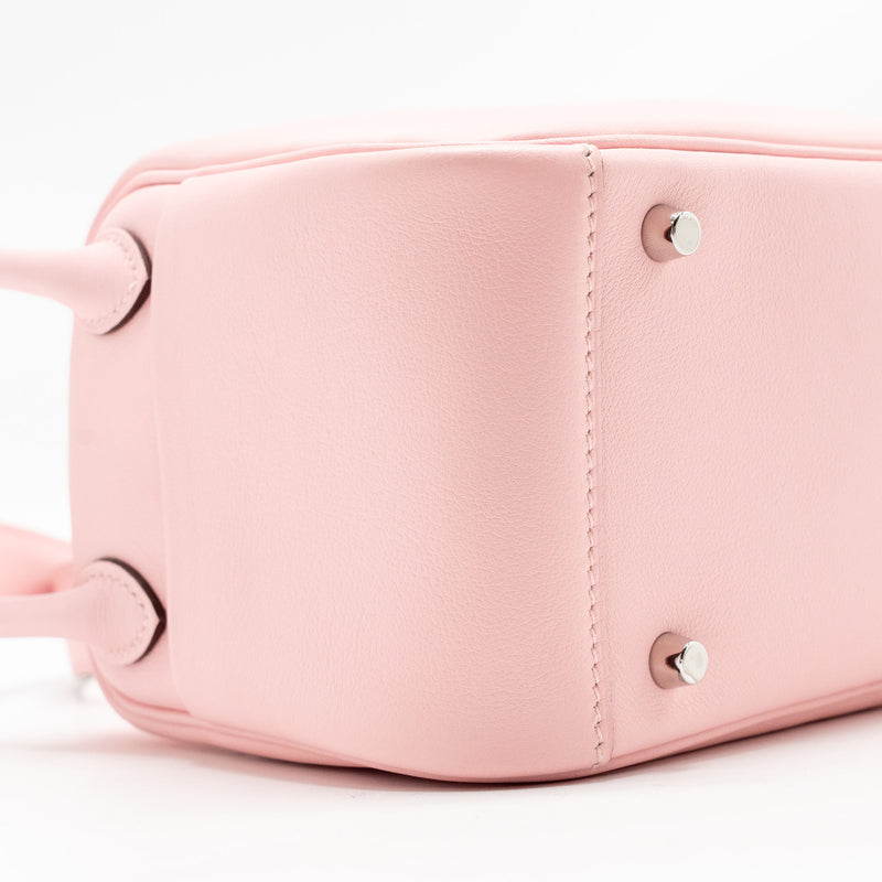 Hermes Mini Lindy Swift 3Q Rose Sakura SHW Stamp Z