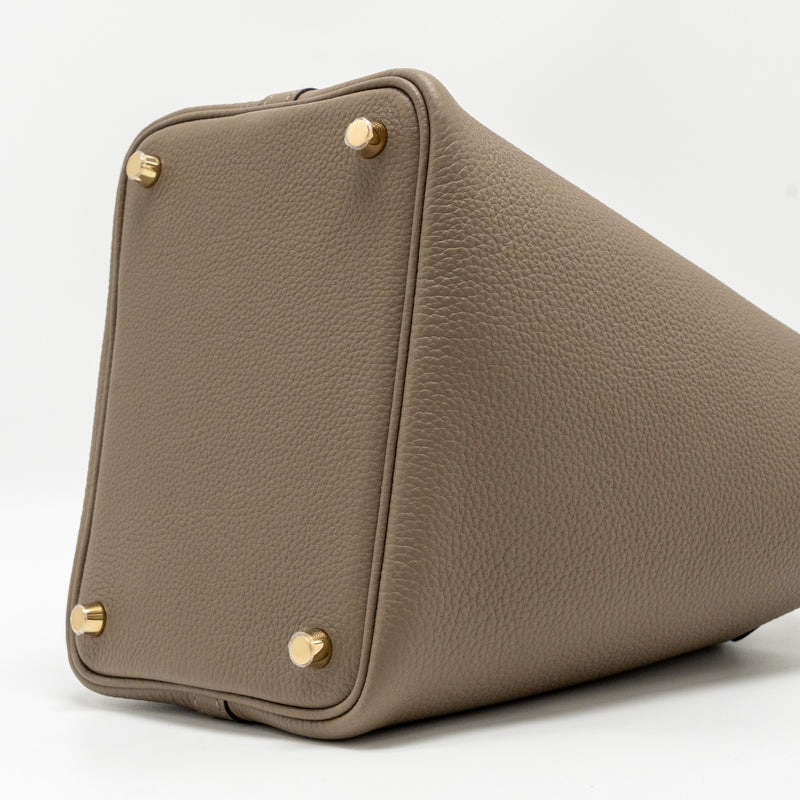 Hermes Picotin 18 Lock Bag Clemence M1 Origan GHW Stamp W