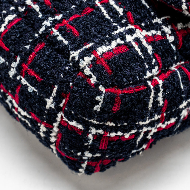 Chanel Small 19 Bag Tweed Multicolour with Multicolour Hardware