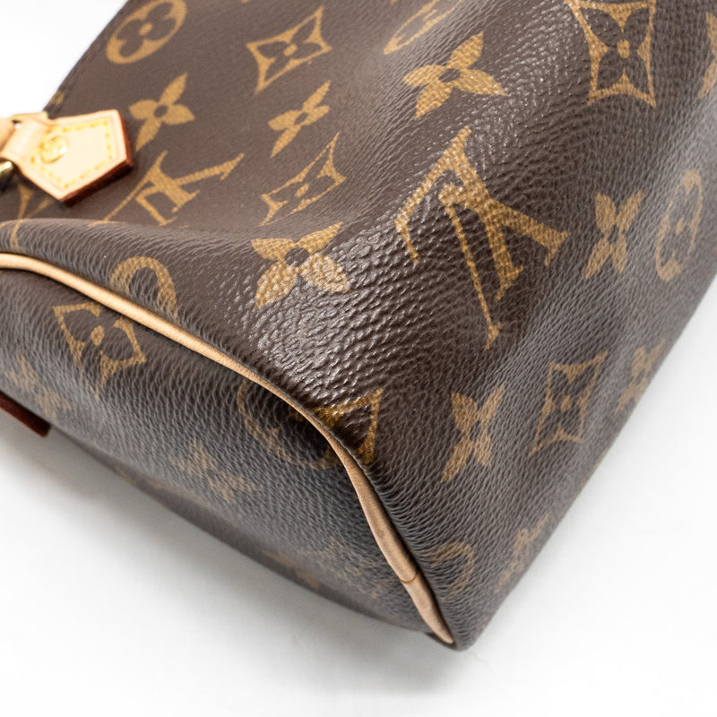 Louis Vuitton Nano Speedy Monogram Canvas GHW (Old Version)