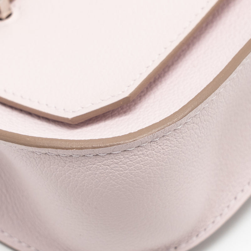 HERMES Mini Jypsiere Evercolor Mauve Pale SHW Stamp B