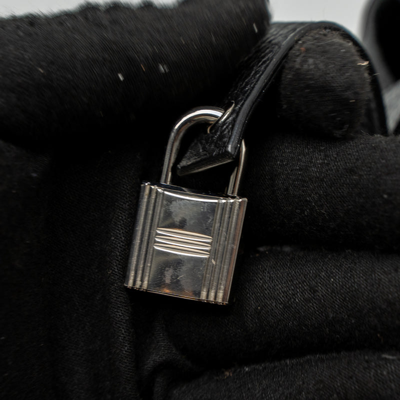Hermes Picotin 18 Clemence Black SHW Stamp Y