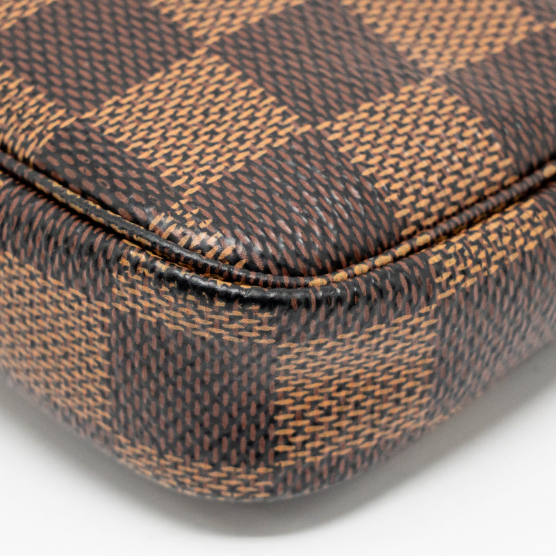 Louis Vuitton Mini Pochette Accessories Damier Ebene GHW