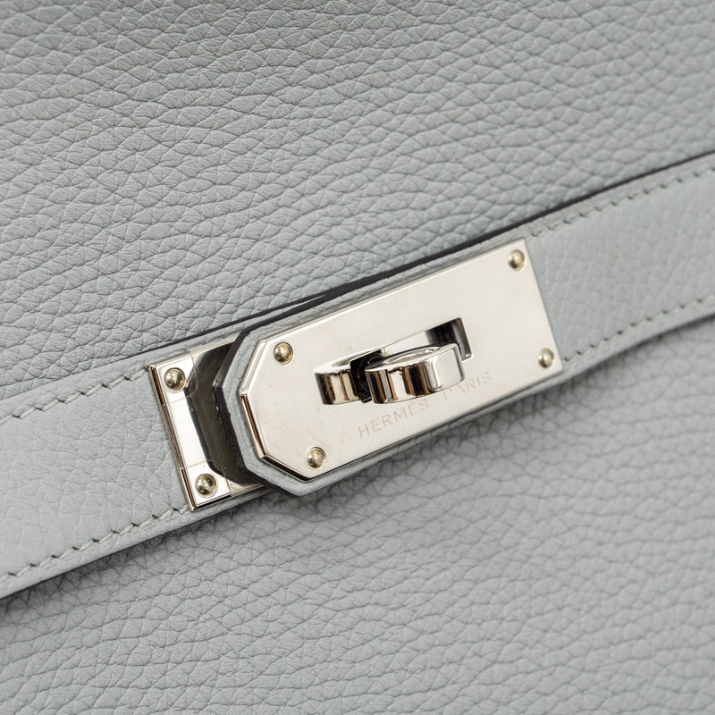 HERMES JYPSIERE 31 Clemence Gris Mouette SHW STAMP A