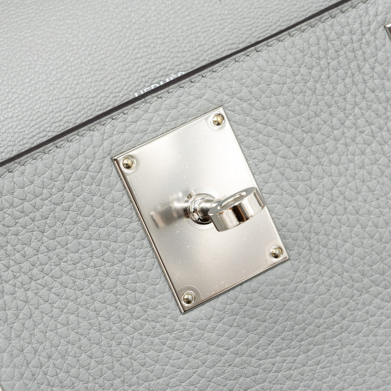 HERMES JYPSIERE 31 Clemence Gris Mouette SHW STAMP A