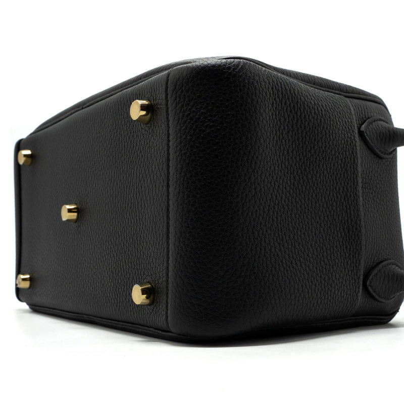 Hermes lindy 26 clemence black GHW stamp U