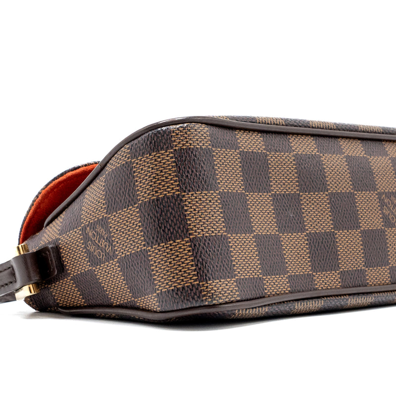 Louis Vuitton vintage flap shoulder bag damier ebene GHW