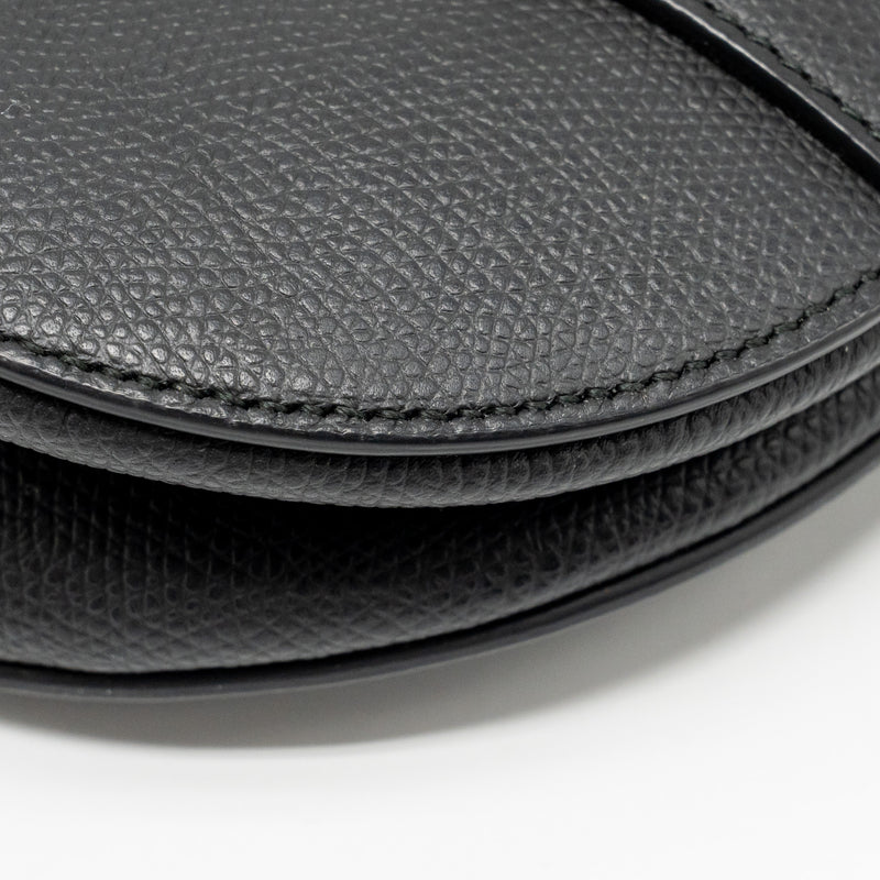 Dior Medium Saddle Bag Calfskin Black GHW