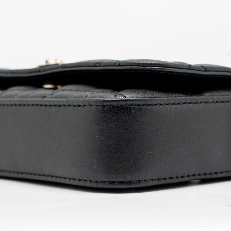 Dior My Dior - Dior Talk Phone Pouch lambskin black LGHW