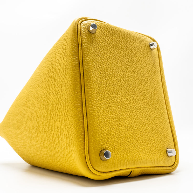 Hermes Picotin 18 Lock Bag Clemence Sun SHW Stamp W