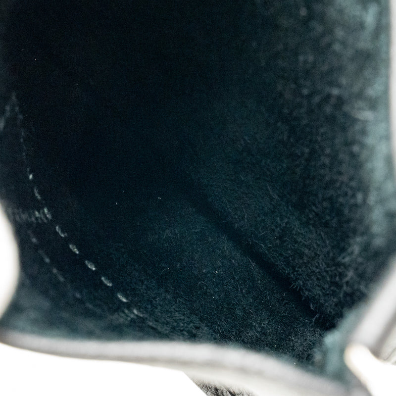 Hermes Mini Evelyne Clemence Black SHW Stamp Z