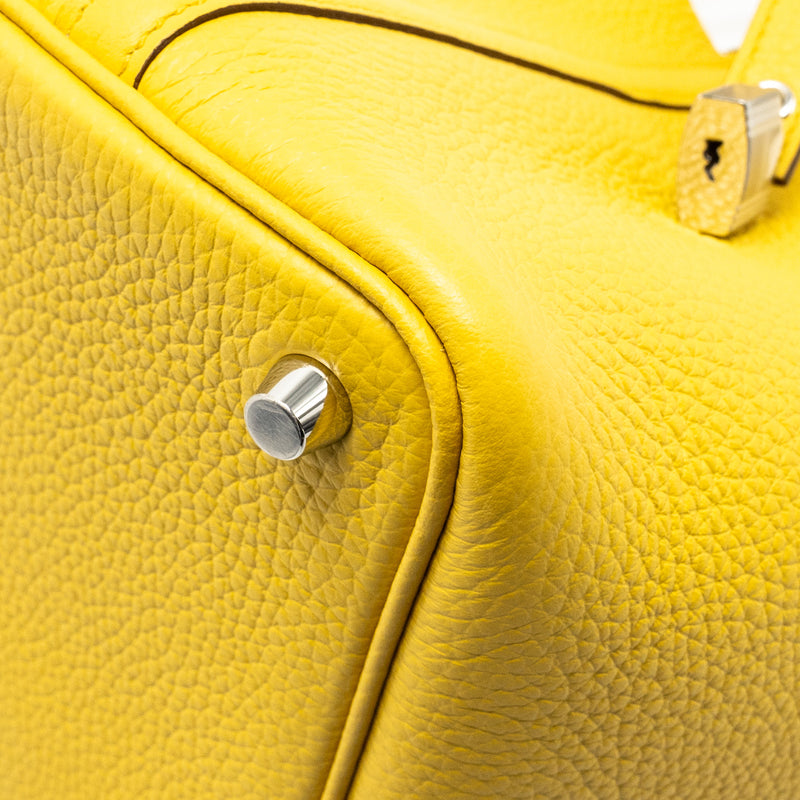 Hermes Picotin 18 Lock Bag Clemence Sun SHW Stamp W