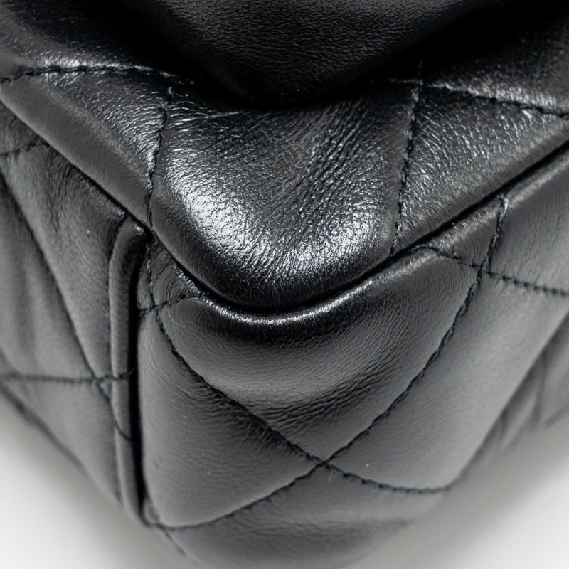 Chanel 25c Camera Bag Lambskin Black LGHW (microchip)