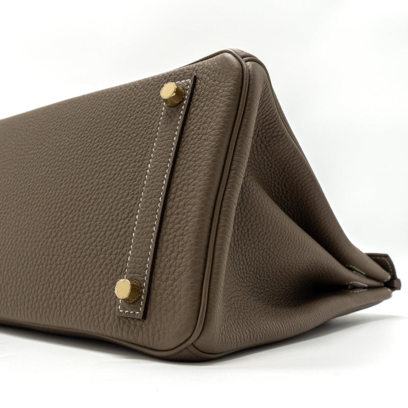 Hermes Birkin 30 Togo Etoupe GHW Stamp B