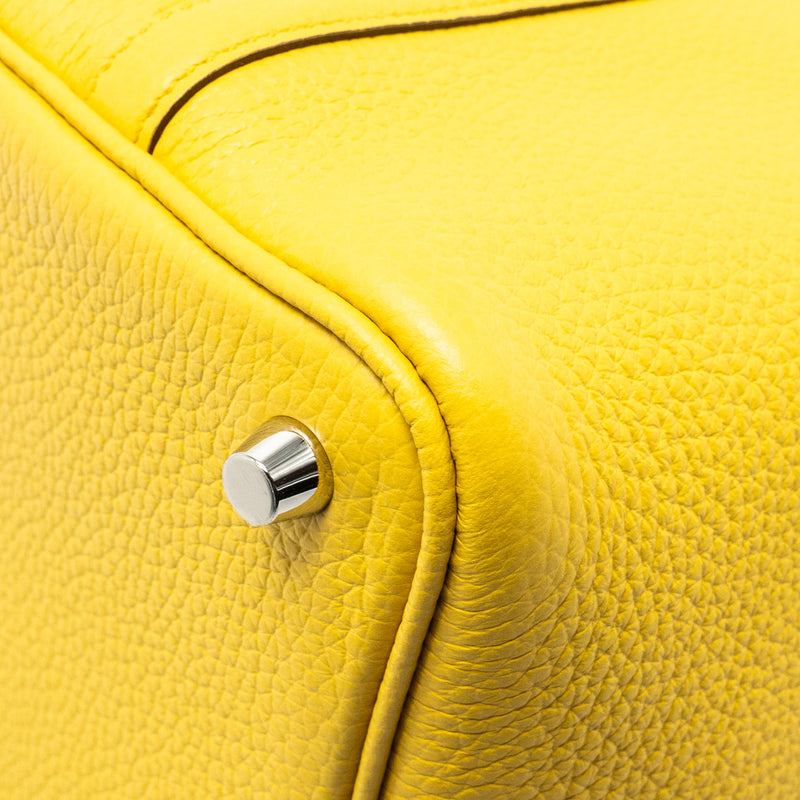 Hermes Picotin 18 Lock Bag Clemence Sun SHW Stamp W