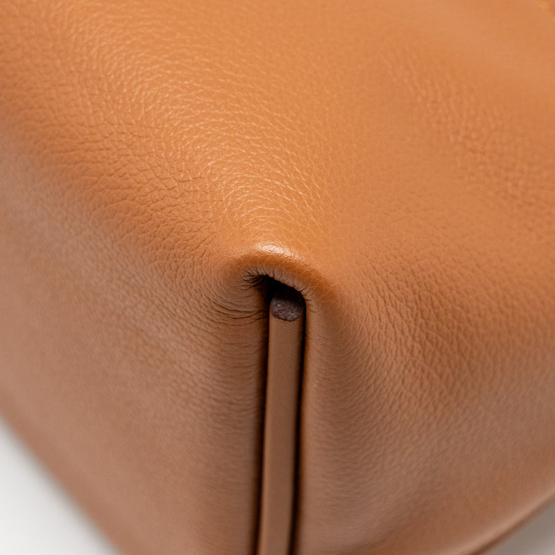 Hermes Mini 24/24 2424-21 Bag Evercolor/ Swift Gold GHW Stamp B