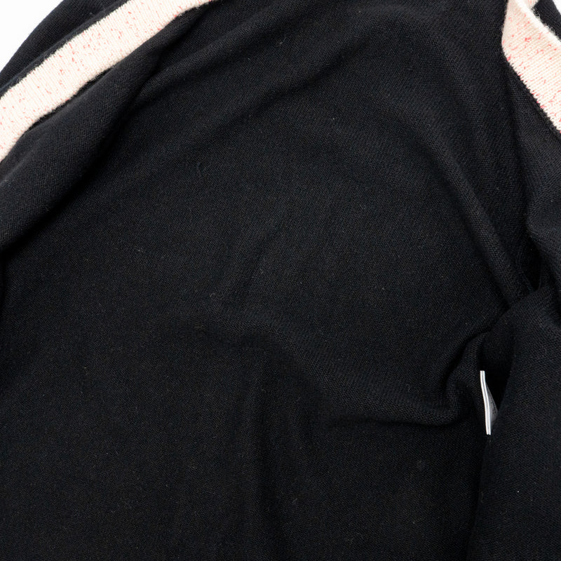 Chanel size 34 20S cardigan cashmere black / pink