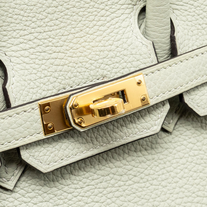 Hermes Birkin 25 togo Gris Neve GHW stamp B