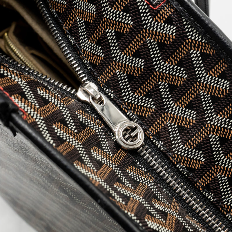 Goyard Artois Bag PM Goyardine Canvas/Chevroches Calfskin Black SHW