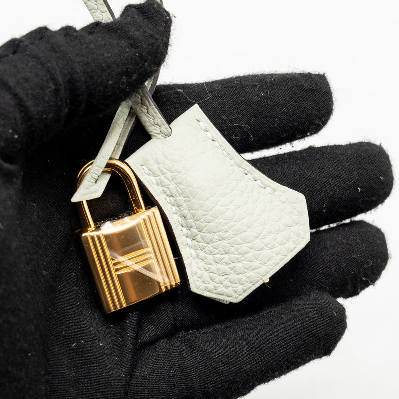 Hermes Birkin 25 togo Gris Neve GHW stamp B