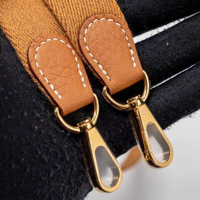 Hermes mini evelyne clemence gold GHW stamp B