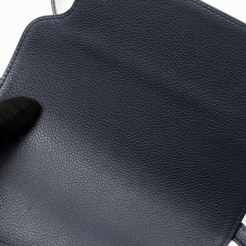 Hermes Mini Roulis Evercolour Blue Nuit GHW Stamp Y