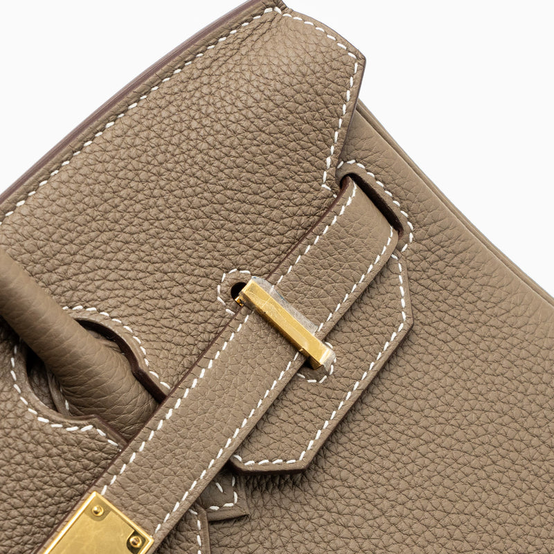 Hermes Birkin 30 Togo Etoupe GHW Stamp B