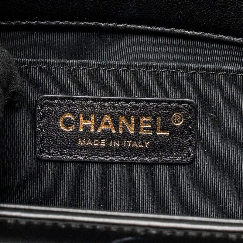 Chanel Medium Boy Bag lambskin black GHW