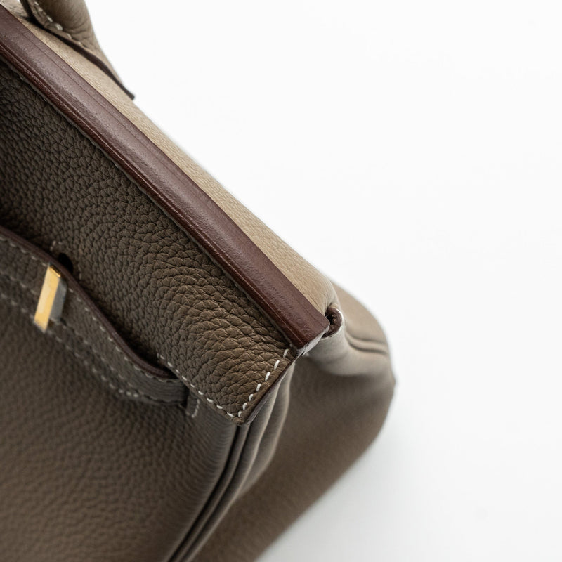 Hermes Birkin 30 Togo Etoupe GHW Stamp B