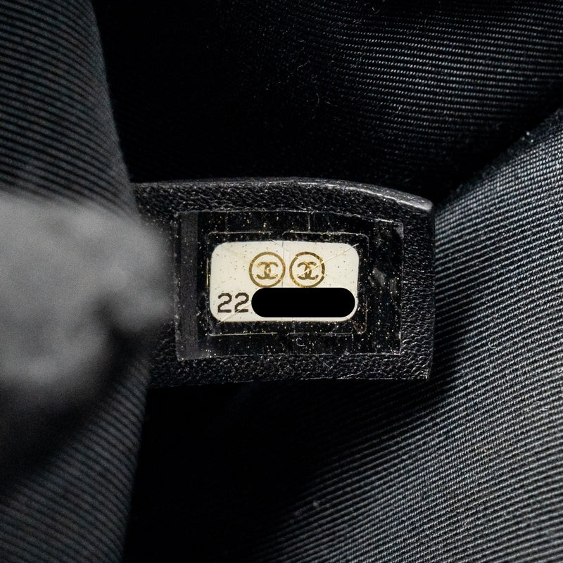 Chanel Medium Boy Bag lambskin black GHW