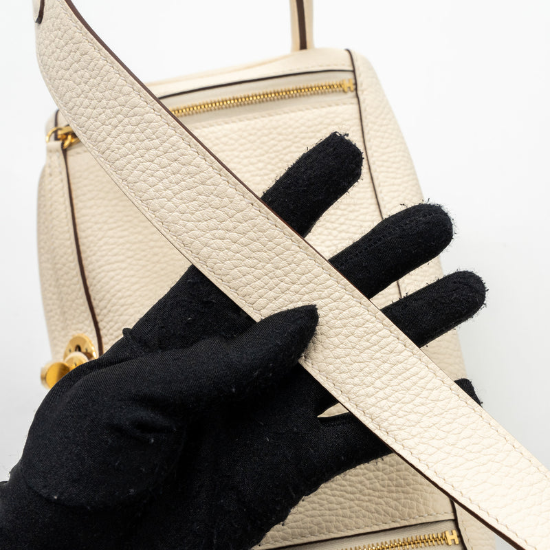 Hermes Lindy 26 Clemence Nata GHW Stamp U