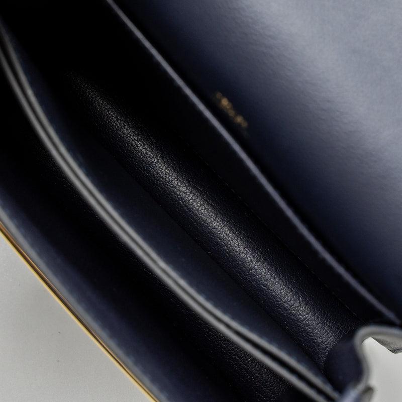 Hermes Mini Roulis Evercolour Blue Nuit GHW Stamp Y