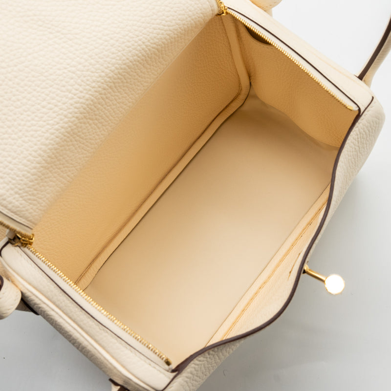Hermes Lindy 26 Clemence Nata GHW Stamp U