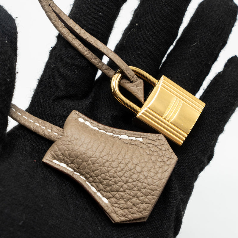 Hermes Birkin 30 Togo Etoupe GHW Stamp B