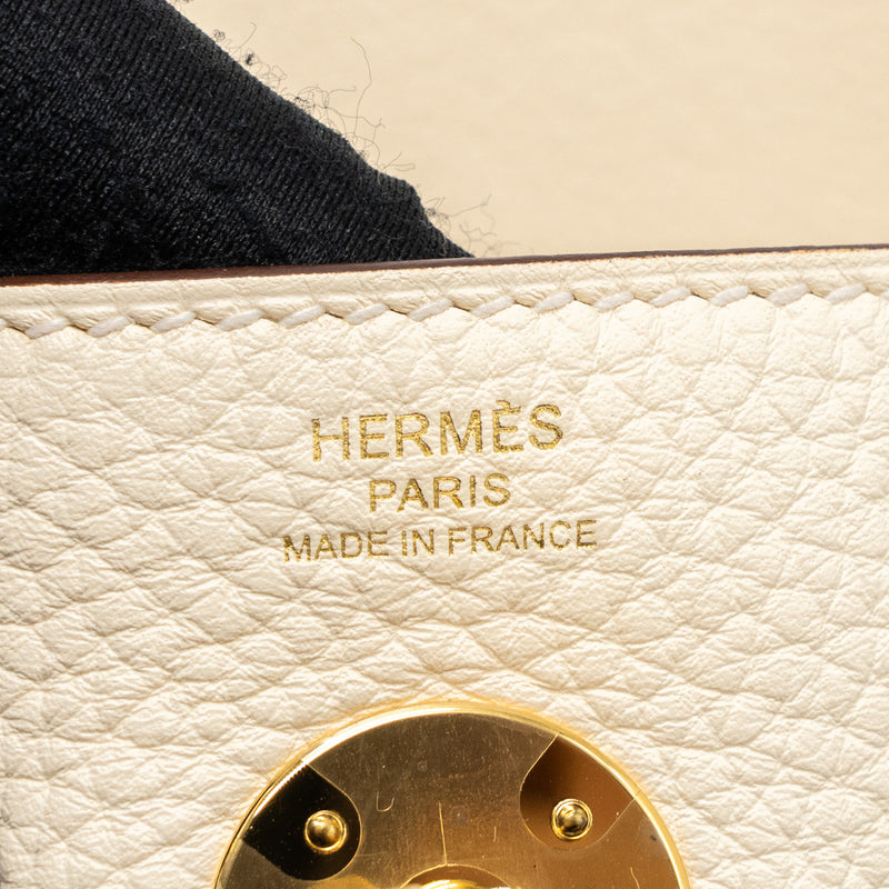 Hermes Lindy 26 Clemence Nata GHW Stamp U