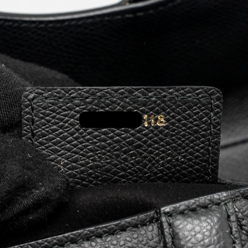 Dior Medium Saddle Bag Calfskin Black GHW