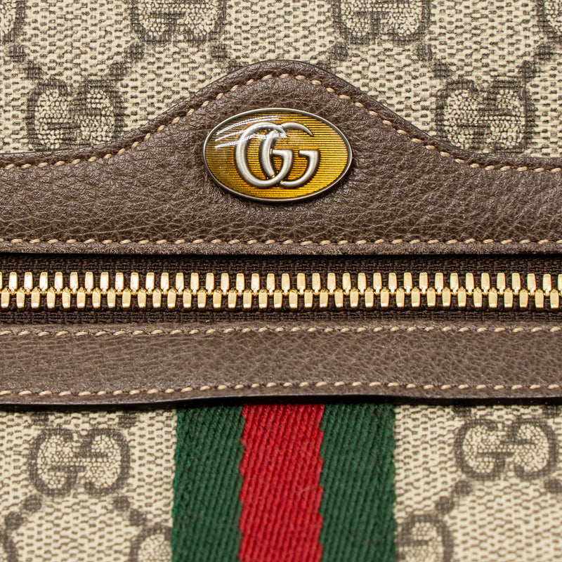 Gucci Ophidia Shoulder Bag GG Supreme Canvas GHW