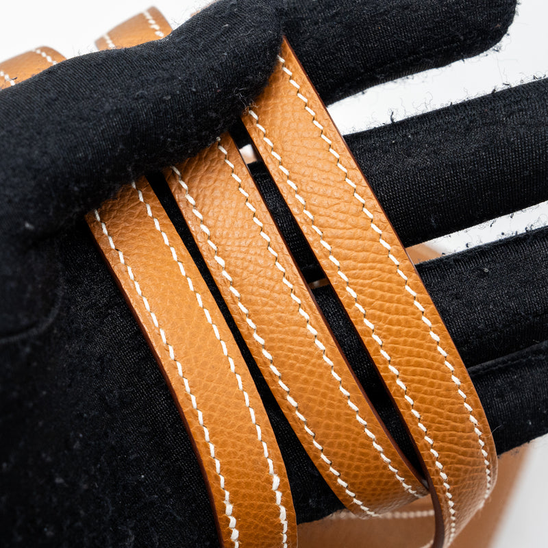 Hermes Mini Constance Epsom Gold GHW Stamp U