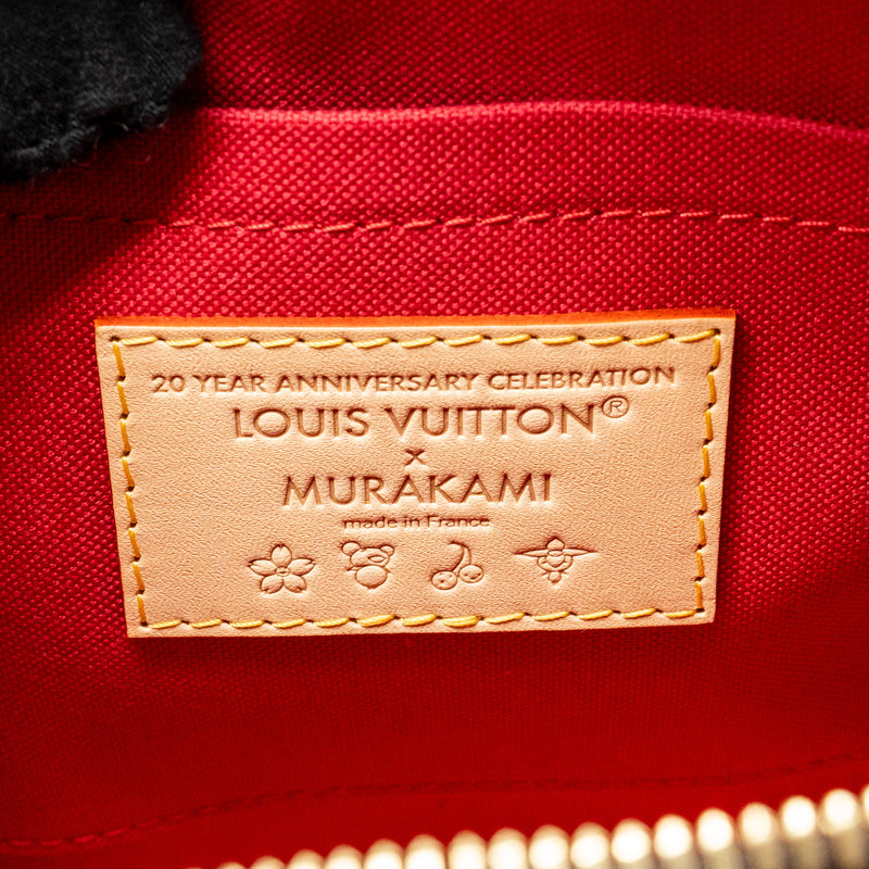 Louis Vuitton x Takashi Murakami Speedy Bandouliere 20 Monogram Cherry Coated Canvas Multicoloured GHW
