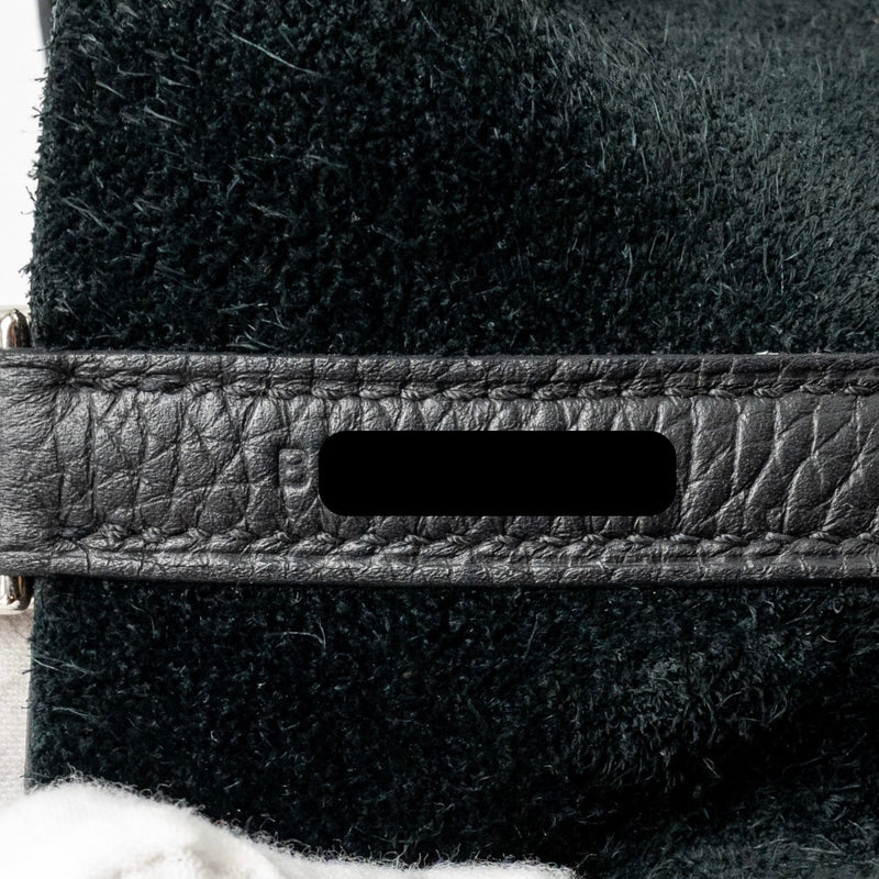 HERMES Picotin22 Lock Bag Clemence Black SHW Stamp B