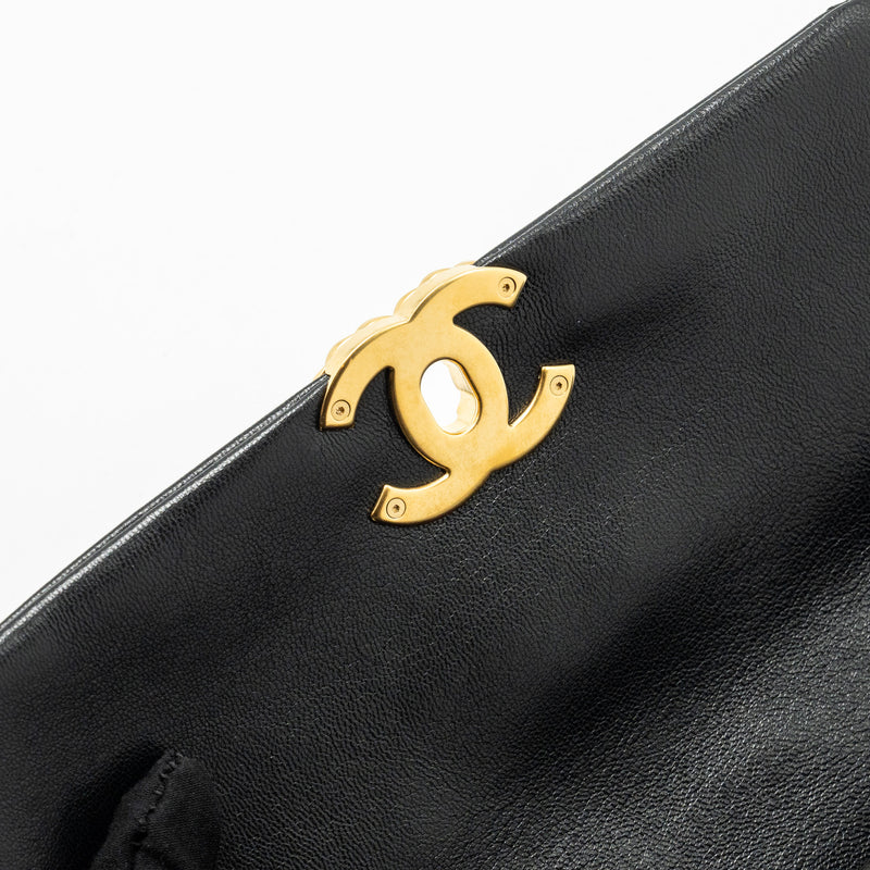 Chanel Small 19 bag goatskin black Multicolour Hardware