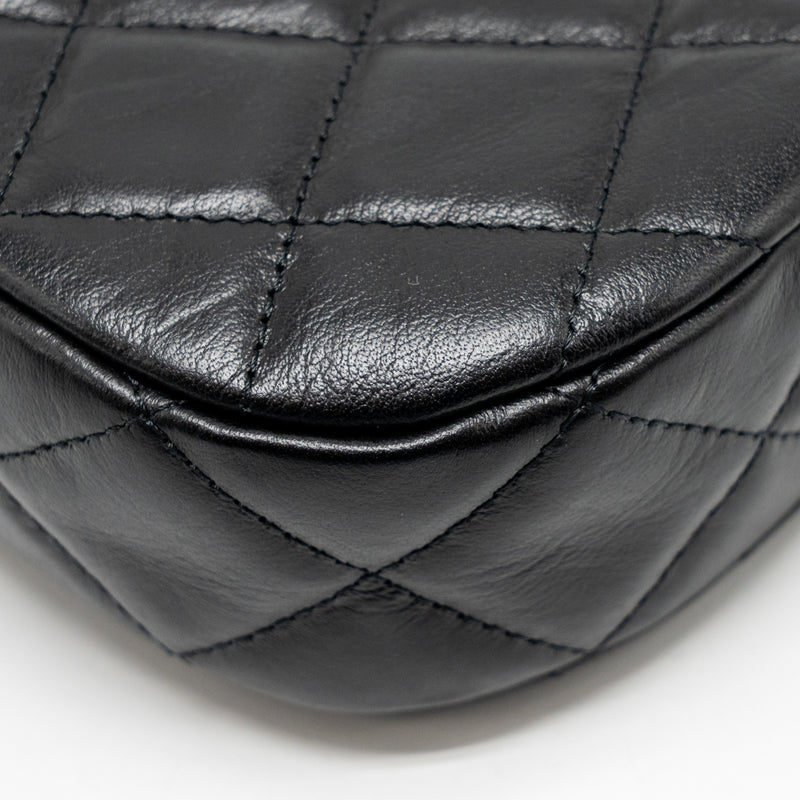 Chanel 23K small 19 hobo shoulder bag calfskin black GHW (Microchip)
