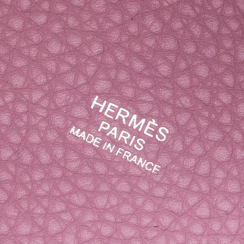 Hermes Picotin 18 Lock Bag Clemence X9 Mauve Sylvestre SHW Stamp Z